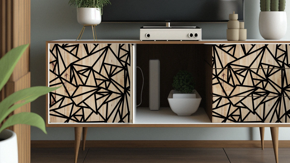 Vinilos decorativos para muebles de tendencia